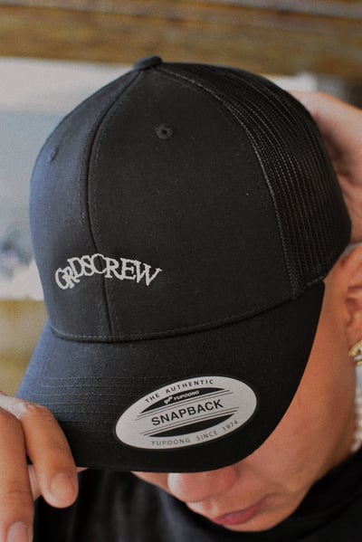 GRDSCREW CLASSIC TRUCKER CAP(黑)6