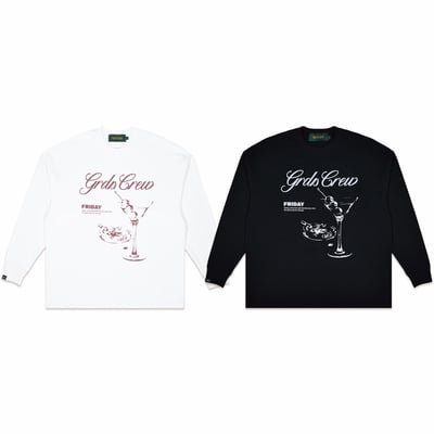 CHILLNIGHT L/S TEE(黑)7