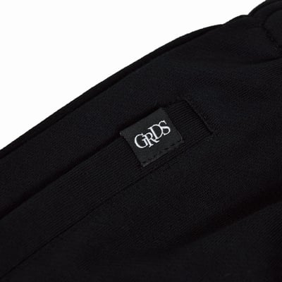 HANDWRITING LOGO COTTON SHORTS(黑)4