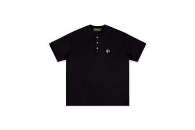 GOETHE HENLEY T-Shirt(黑)1