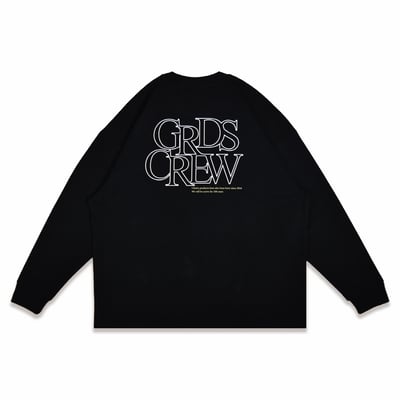 FRAME LINE LOGO L/S TEE(黑)3