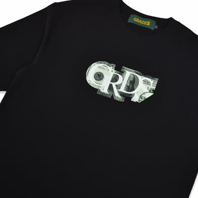 DOLLAR STICKER T-Shirt(黑)4