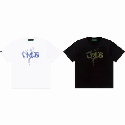 SMOKE LOGO T-Shirt(白藍)4