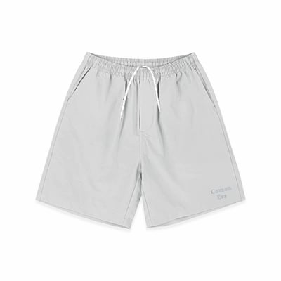 COMON ERA LOGO RIPSTOP BEACH SHORTS(淺灰)1