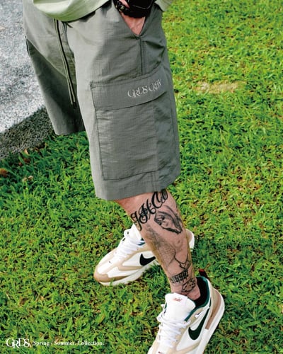 GRDSCREW RIPSTOP POCKET SHORTS(黑)10