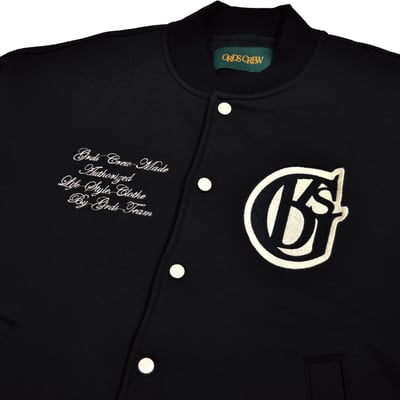 THE SIGN VARSITY JACKET(黑)2