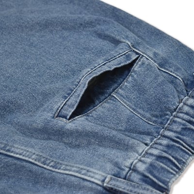 SQUIGGLE DENIM SHORTS(藍)5