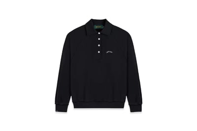 GRDSCREW CLASSIC POLO SWEATSHIRT(黑)1