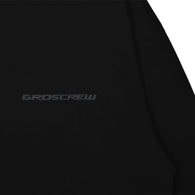 RACING LOGO L/S TEE(黑)4