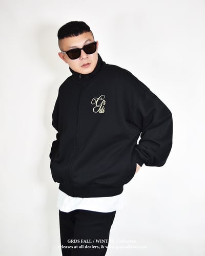 HANDWRITTEN ZIPPER JACKET(灰)12