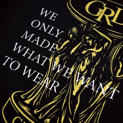 GRDS MANIFESTO T-Shirt(黑)3
