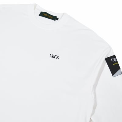 CLASSIC SMALL LOGO L/S TEE(白)2