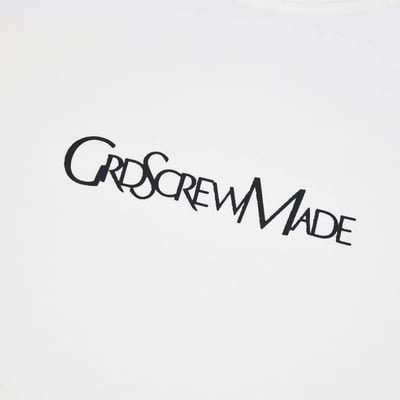 DISTORT LOGO T-Shirt(白)3