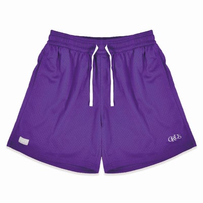 CLASSIC LOGO MESH SHORTS(紫)5