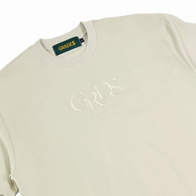 CLASSIC EMBROIDERY T-Shirt(卡其/米)3