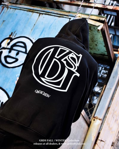 GRDS THE SIGN HOODIE(黑)10