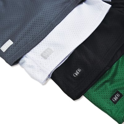 CLASSIC LOGO MESH SHORTS(灰)5