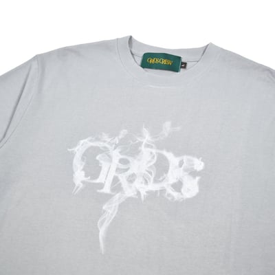SMOKE LOGO T-Shirt(淺灰白)2