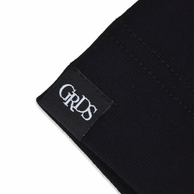 DISTORT LOGO POLO TEE(黑)4