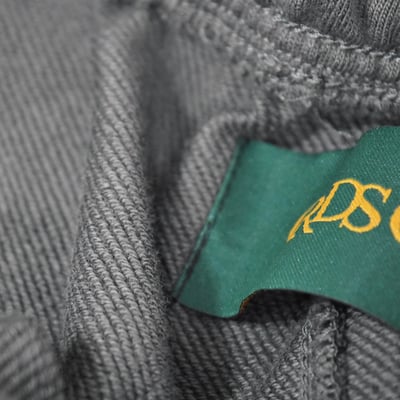 HANDWRITTEN COTTON PANTS(灰)3