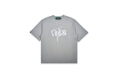 SMOKE LOGO T-Shirt(淺灰白)1