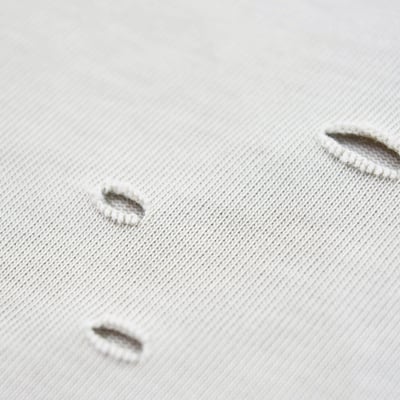 HANDWRITING LOGO DISTRESSED WASHED T-Shirt(水洗米)8