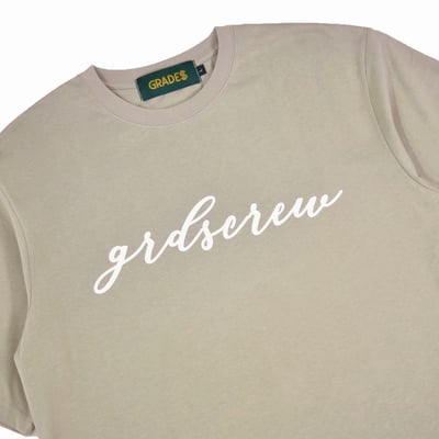 SCRIPT T-Shirt(卡其)2