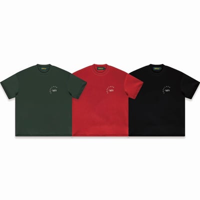 BASIC ROUND T-Shirt(紅)5