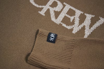 GRDSCREW KNIT SWEATER(咖啡/幻彩駝)3