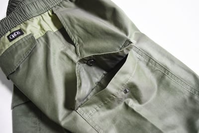 WAVE PATCHWORK MOUTAIN PANTS(綠)6