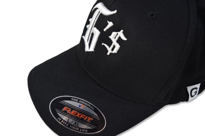 GOETHE FLEXFIT CAP 全封彈性帽(黑下灰)2