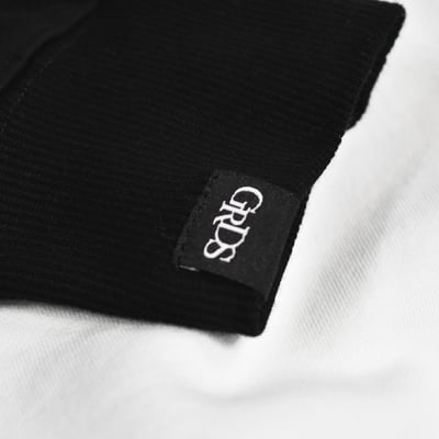 EMBROIDERED BASIC ROUND SWEATER(黑白)4