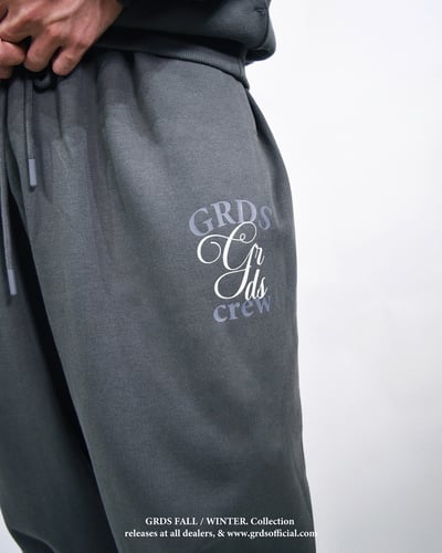 HANDWRITTEN COTTON PANTS(灰)8