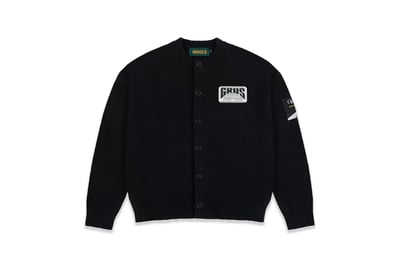 ROUTE MARKER KNIT JACKET(針織/黑)1