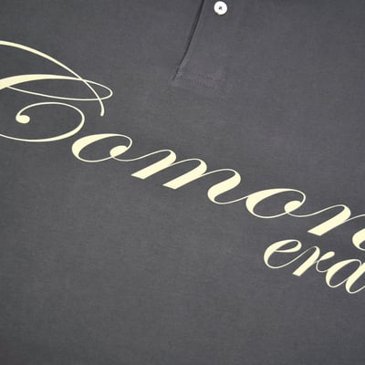 CURSIVE POLO TEE(灰)5