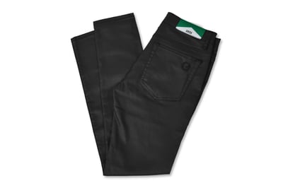 Paint wax pants 蠟面修身窄筒貼腿彈性皮褲3