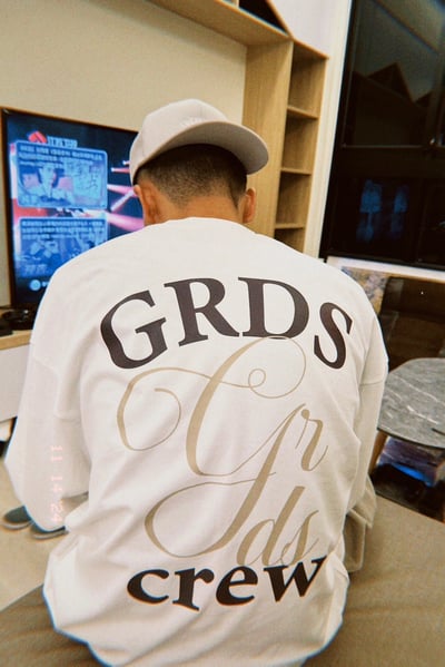 HANDWRITTEN L/S TEE(白)6