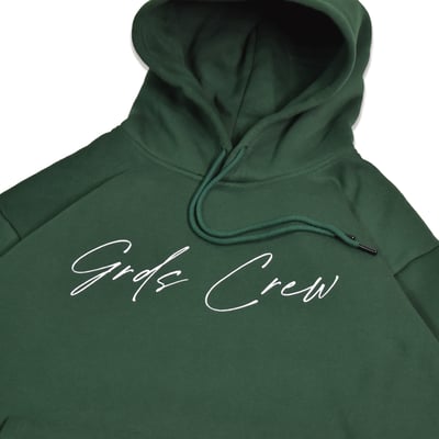 HANDWRITING LOGO SUIT -  HOODIE(墨綠)2
