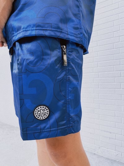 Monogram G Suit  / 經典老花膝上短褲(深藍)2