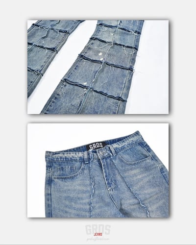 BAMBOO JOINT JEANS 竹節牛仔褲(藍牛)3