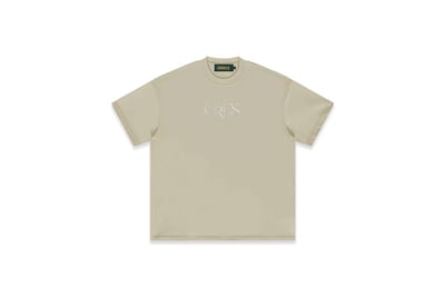 CLASSIC EMBROIDERY T-Shirt(卡其/米)1