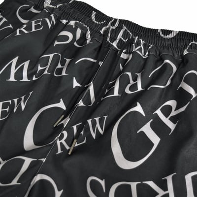 FULL WAVE LOGO SHORTS(黑灰)5