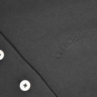 GRDSCREW CLASSIC POLO SWEATSHIRT(灰)5
