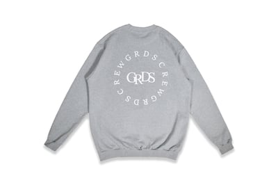 BASIC ROUND SWEATER(灰)2