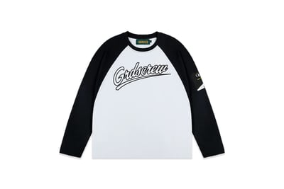 BASEBALL LOGO RAGLAN L/S Tee(黑)1