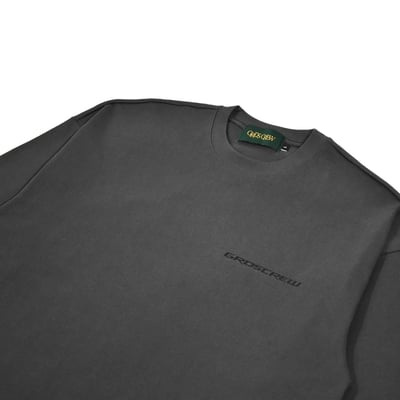 RACING LOGO L/S TEE(深灰)5
