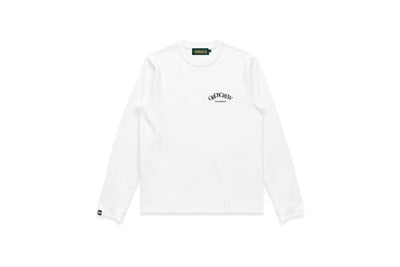 GRDSCREW L/S Tee(竹節棉/白)1