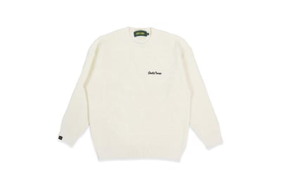 SWASHES LOGO KNIT SWEATER(米白)1