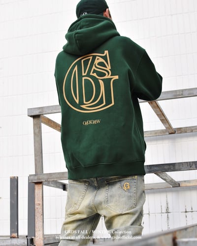 GRDS THE SIGN HOODIE(墨綠)9