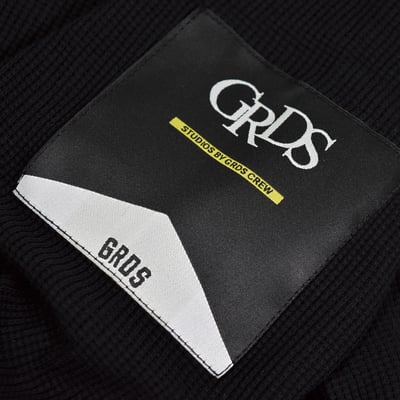 SWASHES LOGO WAFFLE HENLEY L/S Tee(華夫格/黑)6